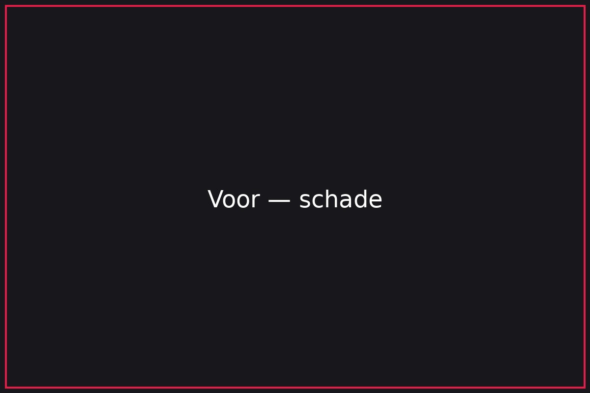 Auto voor schadeherstel